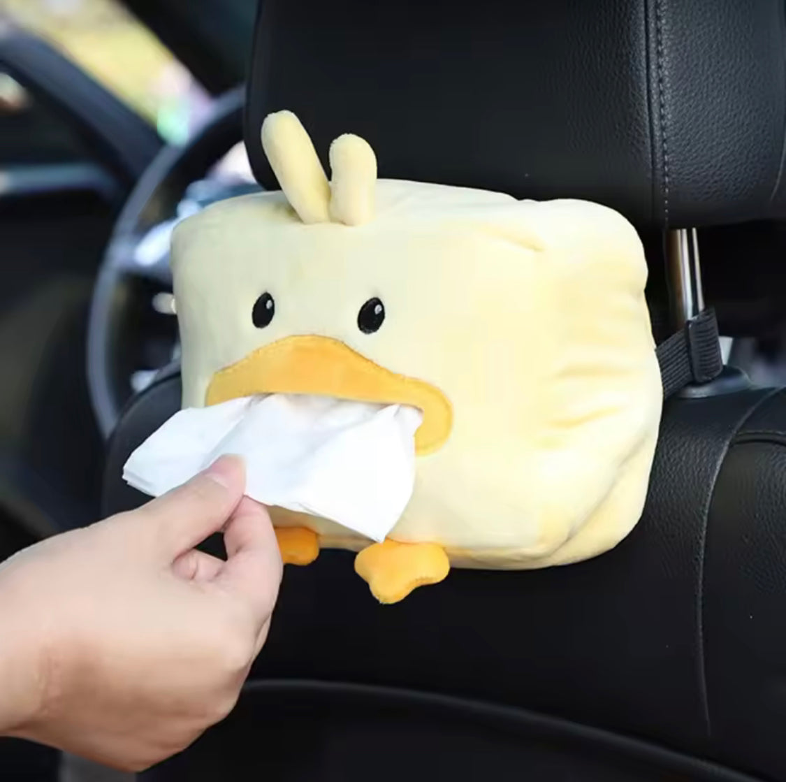 Cute Cartoon Car Napkin Case, Multifunctional Hanging Tissue Paper Box, Durable Cartoon Animal Design Tissue Holder Cute Cartoon Car Napkin Case, Multifunctional Hanging Tissue Paper Box, Durable Cartoon Animal Design Tissue Holder